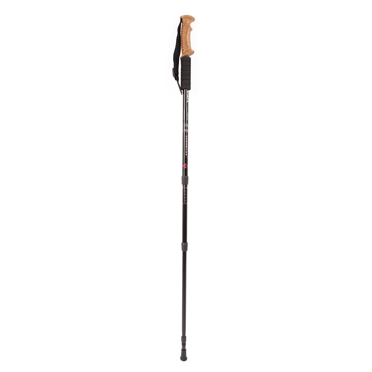 Bâtons de randonnée Aotu AT7551 135cm en alliage d'aluminium pour camping en extérieur, Noir#135cm, Bleu#135cm, Rouge#135cm, Argent#135cm