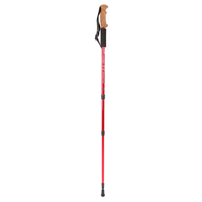 Aotu AT7551 135cm Aluminum Alloy Outdoor Camping Corky Trekking Poles, Red#135cm, Silver#135cm, Black#135cm, Blue#135cm