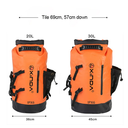 XINDA H-BAG03 Sac à bandoulière étanche 20L pour sports nautiques, sac à dos d'alpinisme, 20L