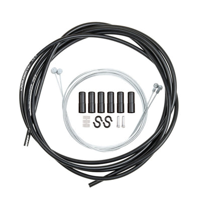 Universal Bicycle Brake Cable Tube Set, Black, Orange, Green, Grey, Blue, Red, White, Yellow