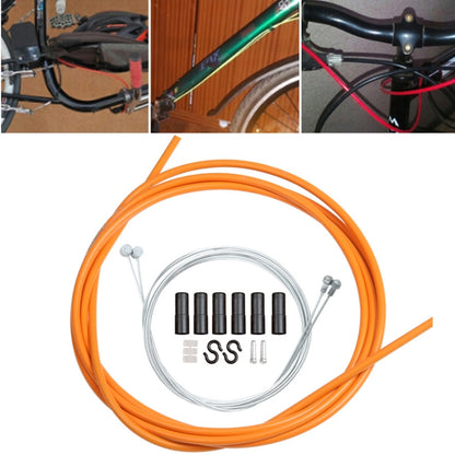 Universal Bicycle Brake Cable Tube Set, Green, Grey, Blue, Red, White, Yellow, Black, Orange