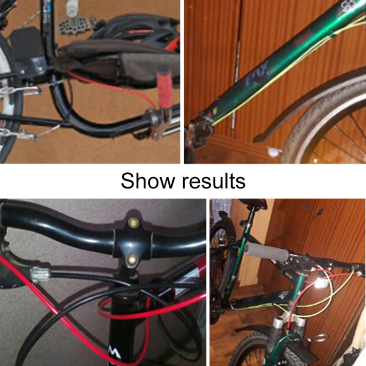 Universal Bicycle Brake Cable Tube Set, Green, Grey, Blue, Red, White, Yellow, Black, Orange