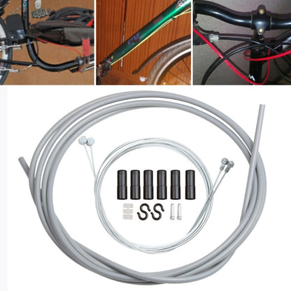 Universal Bicycle Brake Cable Tube Set, Green, Grey, Blue, Red, White, Yellow, Black, Orange