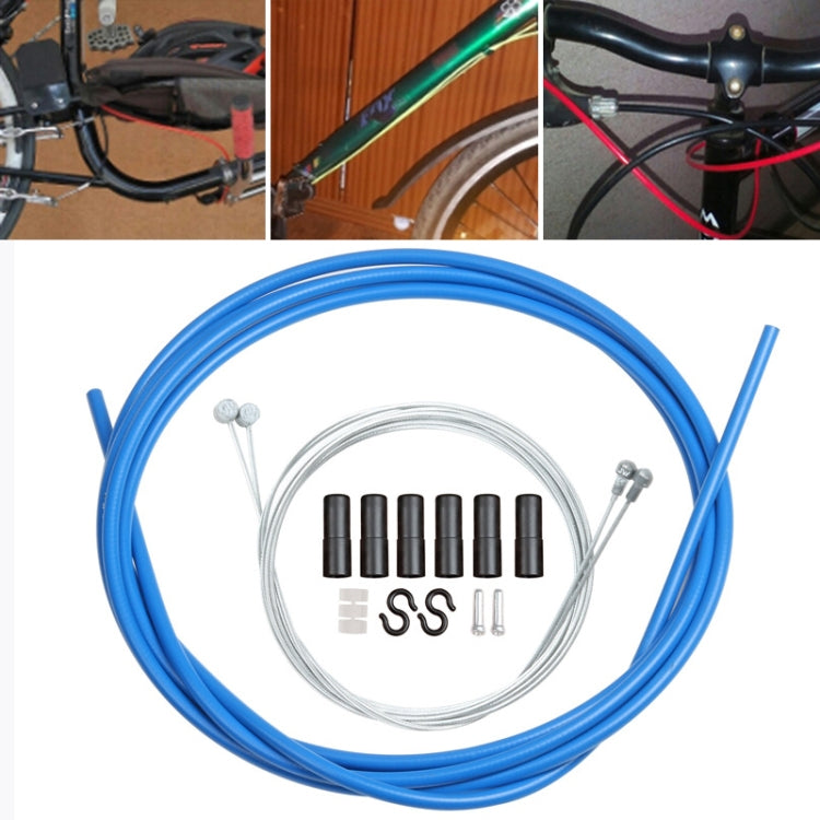 Universal Bicycle Brake Cable Tube Set, Green, Grey, Blue, Red, White, Yellow, Black, Orange