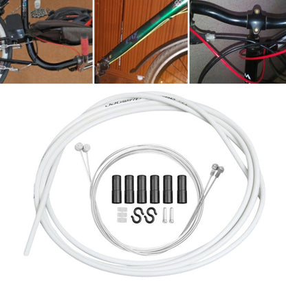 Universal Bicycle Brake Cable Tube Set, Green, Grey, Blue, Red, White, Yellow, Black, Orange