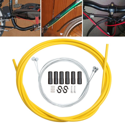 Universal Bicycle Brake Cable Tube Set, Green, Grey, Blue, Red, White, Yellow, Black, Orange