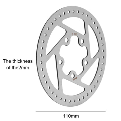 Plaque de disque de frein de trottinette électrique de 110 mm, pièces de rechange pour Xiaomi Mijia M365, plaque de disque de frein