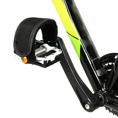 2 PCS Bicycle Pedals Bands Feet Set With Anti-slip Straps Beam Foot