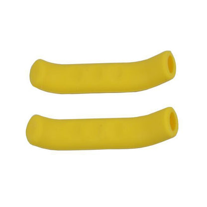 1Pair Universal Type Bicycle Brake Silicone Protection Covers, Brake Covers Yellow