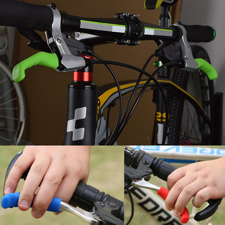1Pair Universal Type Bicycle Brake Silicone Protection Covers, Brake Covers Yellow