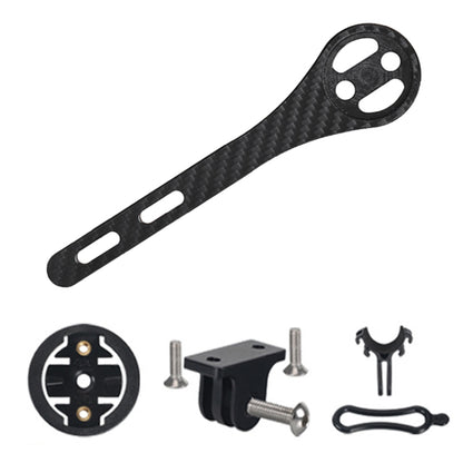 TOSEEK Full Carbon Fiber Road Bicycle Code Table Holder For Garmin Series(Gloss), For Garmin Series(Gloss)