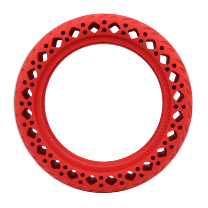 Pneu plein nid d'abeille de 8,5 pouces pour trottinette électrique, résistant à l'usure, absorbant les chocs, avec motif décoratif, adapté au Xiaomi Mijia M365