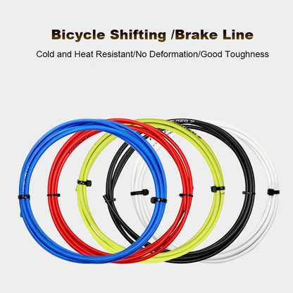 7 in 1 Cylindrical Head PVC Brake Cable Tube Set for Mountain Bike, Mountain Bike