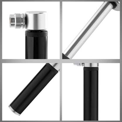 Manual Mini Portable Bicycle Aluminum Alloy Pump + Plastic glue-free tire patch + Tire lever, Inflator + Plastic glue-free tire patch + Tire lever Black, Inflator + Plastic glue-free tire patch + Tire lever Red