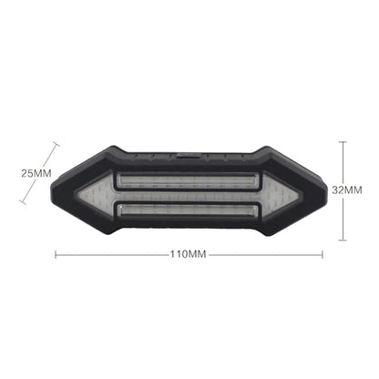 Bicycle Tail Light Intelligent Wireless Remote Control Turn Signal Warning Light, Turn Signal Warning Light