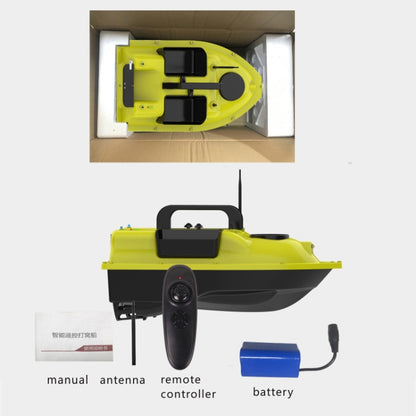Bateau de pêche amorceur intelligent D18 Smart RC trois trémies, charge de 2 kg, télécommande de 500 m, D18