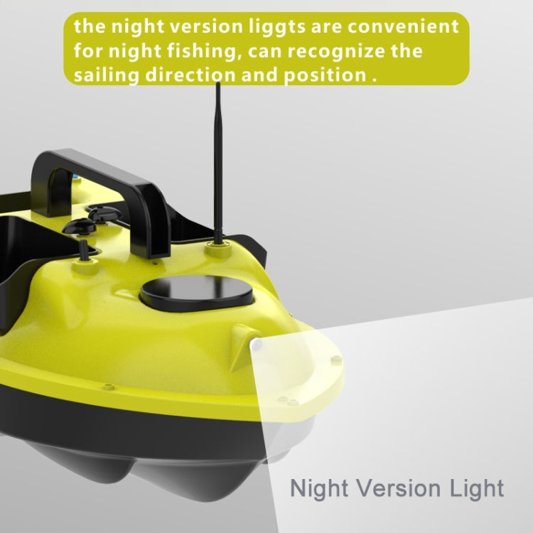 Bateau de pêche amorceur intelligent D18 Smart RC trois trémies, charge de 2 kg, télécommande de 500 m, D18