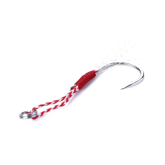 5pcs / Pack HENGJIA 12# Tied Wire Iron Hook Deep Sea Fishing Hook, 12#