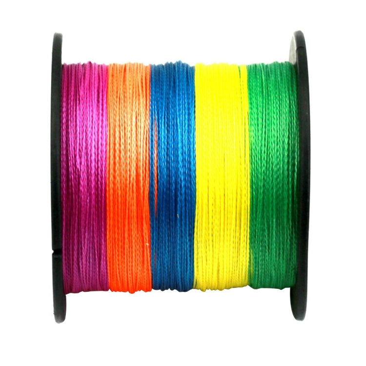 HENGJIA Fil de pêche tressé PE extra fort 4 brins 300m, ligne de cerf-volant, coloré 2.0# 0.24mm 28LB 11.3kg de tension, 2.0# 0.24mm 28LB