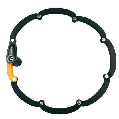 BIKERSAY BK012B Bike Foldable Key Lock Bicycle Anti-theft Lock with Reflective Sticker, BK012B