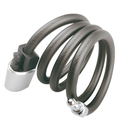 BIKERSAY BK011 Bicycle Key Lock Portable Anti-theft Lock Steel Cable Lock with Lock Frame, BIKERSAY BK011