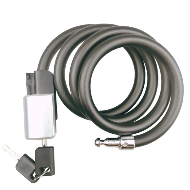BIKERSAY BK011 Bicycle Key Lock Portable Anti-theft Lock Steel Cable Lock with Lock Frame, BIKERSAY BK011