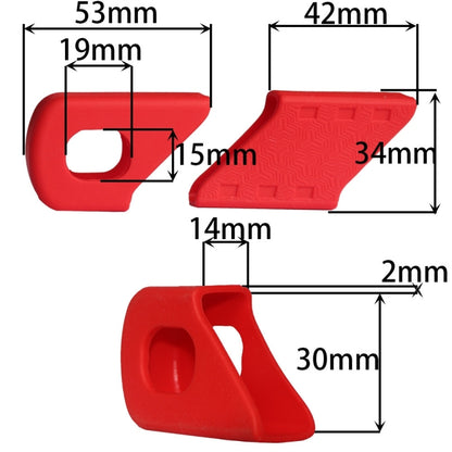 BIKERSAY CP001 Housse de Manivelle de Vélo en Silicone