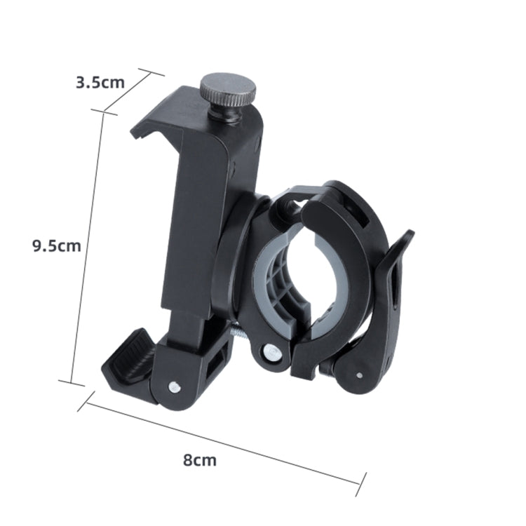 Rotatable PVC Motorcycle Bicycle Handlebar Mount Mobile Phone Holder, Handlebar Holder B