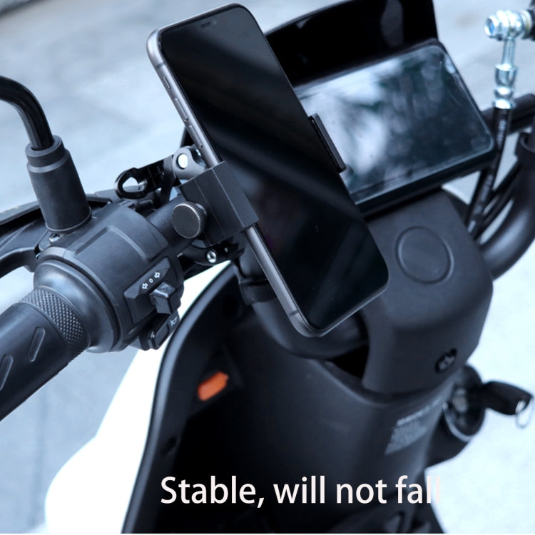 Rotatable PVC Motorcycle Bicycle Handlebar Mount Mobile Phone Holder, Handlebar Holder B