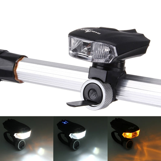 Waterproof USB Rechargeable 5 Modes Yellow & White Light 400LM COB LED Bike Taillight, Yellow & White Light Bike Taillight