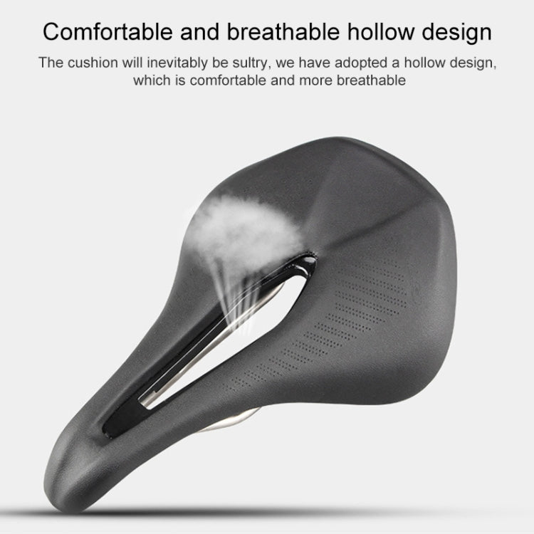 Selle de vélo creuse GUB 1180 en PU souple et respirant, 1180