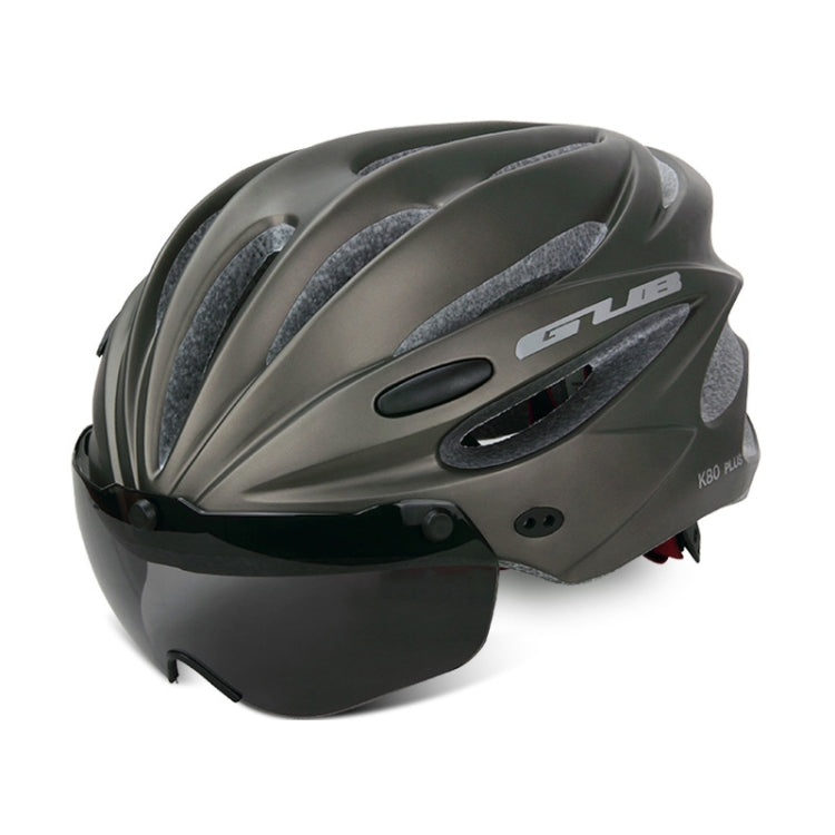 GUB K80 Plus Bike Helmet With Visor And Goggles, GUB K80 Plus(Gradient Blue), GUB K80 Plus(Gradient Purple), GUB K80 Plus(Red), GUB K80 Plus(Titanium Color), GUB K80 Plus(White), GUB K80 Plus(Fluorescent Green), GUB K80 Plus(Black), GUB K80 Plus(Orange)