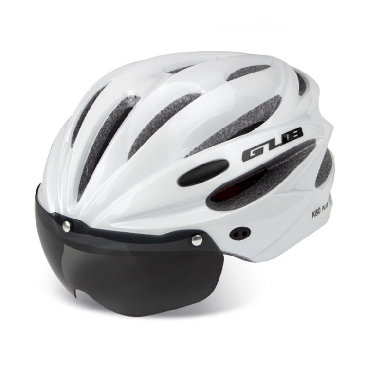 GUB K80 Plus Bike Helmet With Visor And Goggles, GUB K80 Plus(Gradient Blue), GUB K80 Plus(Gradient Purple), GUB K80 Plus(Red), GUB K80 Plus(Titanium Color), GUB K80 Plus(White), GUB K80 Plus(Fluorescent Green), GUB K80 Plus(Black), GUB K80 Plus(Orange)