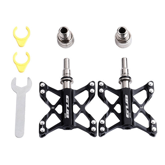 GUB QR-009 Aluminum Alloy MTB Non-slip Bicycle Pedals, QR-009