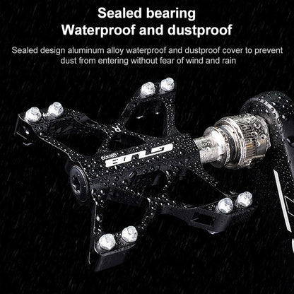 GUB QR-009 Aluminum Alloy MTB Non-slip Bicycle Pedals, QR-009