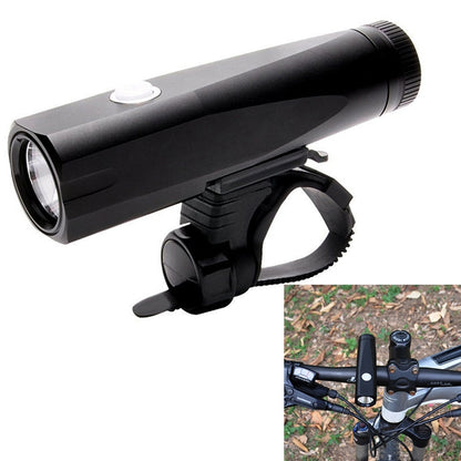 LR-Y1 LED 800LM USB Charging LED Bicycle Headlight Front Lamp with 5 Modes, LR-Y1