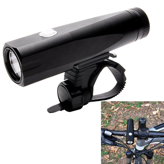 LR-Y1 LED 800LM USB Charging LED Bicycle Headlight Front Lamp with 5 Modes, LR-Y1
