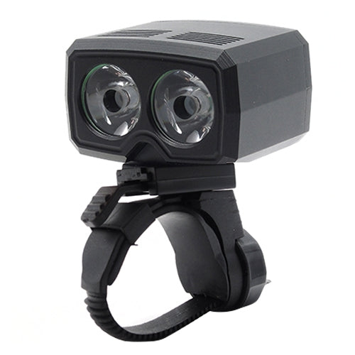 Y15 2 x CREE XPG2 500LM USB Charging LED Bike Headlight Front Lamp with 5 Modes, Y15