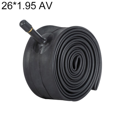 Chambre à air pneumatique PROMEND 26 x 2.125 AV48 en butyle pour VTT, 26 x 2.125 AV48