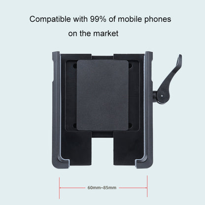 Rotatable PVC Motorcycle Bicycle Handlebar Mount Mobile Phone Holder, Handlebar Holder A