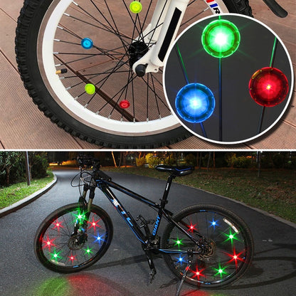 Children Balance Car Night Riding Safety Light-emitting Clip Lights, Clip Light, 10 PCS Clip Light