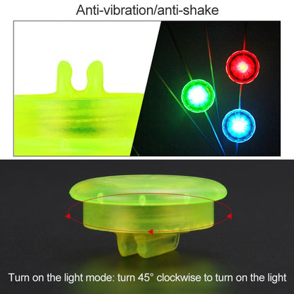Feux de sécurité luminescents à clip pour vélo d'équilibre pour enfants, lot de 10 feux à clip, feu à clip