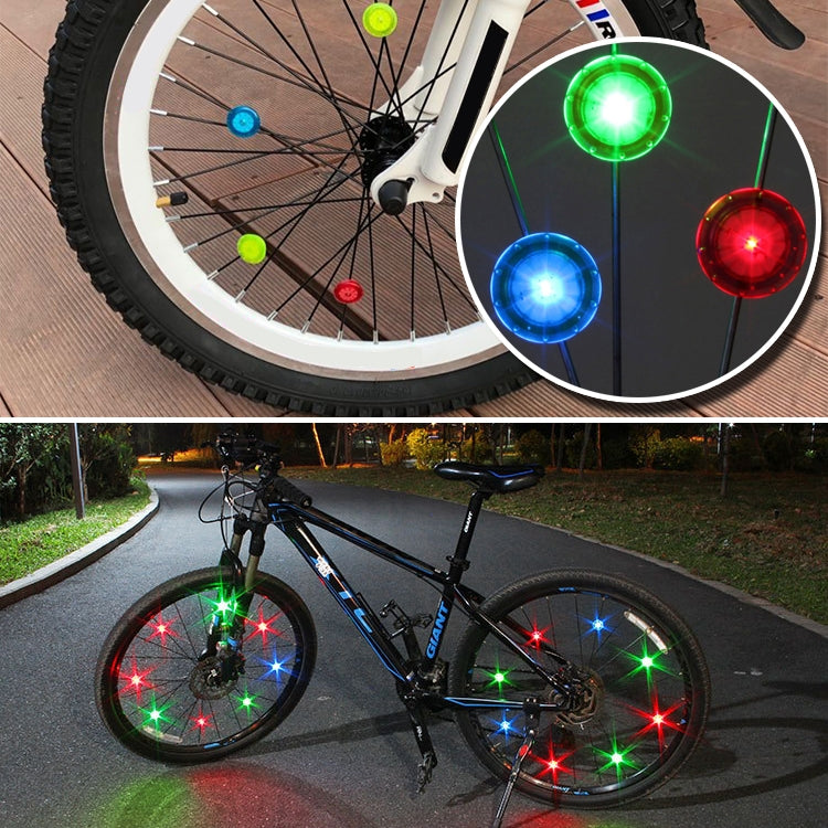 Feux de sécurité luminescents à clip pour vélo d'équilibre pour enfants, lot de 10 feux à clip, feu à clip