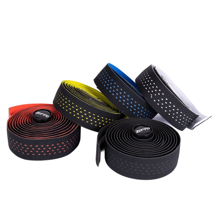 ZTTO Bande de Guidon de Vélo de Route Antidérapante Anti-Vibrations en Cuir PU Respirant Résistant à l'Usure
