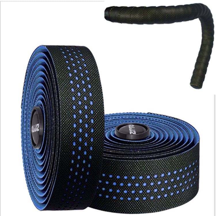ZTTO Bande de Guidon de Vélo de Route Antidérapante Anti-Vibrations en Cuir PU Respirant Résistant à l'Usure