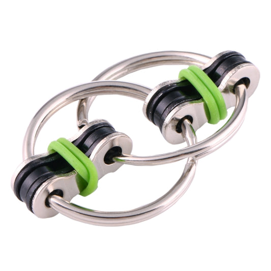 Lot de 4 porte-clés Tri-Spinner anti-anxiété, jouet EDC pour l'autisme et le TDAH