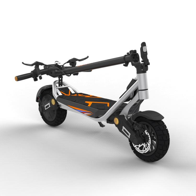 Kukirin A1 800W Three-speed Folding Electric Offroad Scooter with 10 inch Vacuum Tires, EU Plug