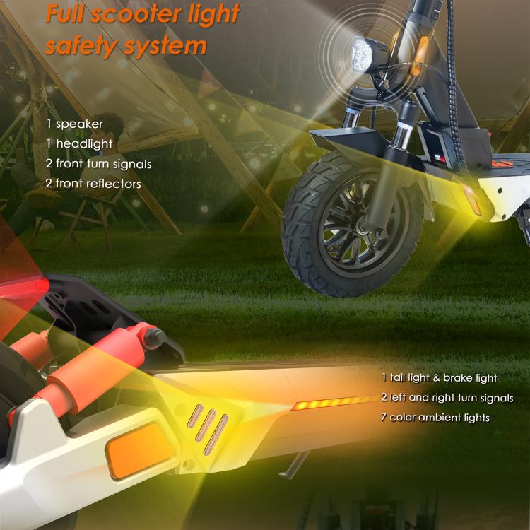 Kukirin M4 Max 800W Three-speed Folding Electric Scooter with 10 inch Vacuum Tires, EU Plug(Black), M4 Max