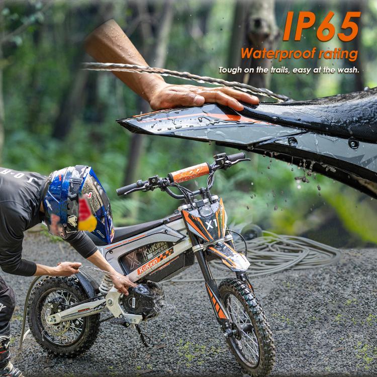 Kukirin X1 1000W 50km/h Max Speed Electric Off-road Motorcycle with 14-inch Front / 12-inch Rear Tires, EU Plug, X1