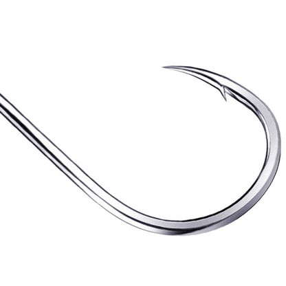 500 PCS Mixed Size Fish Barbed Hook Fishing Hooks with Hole, 3-12# with Hole